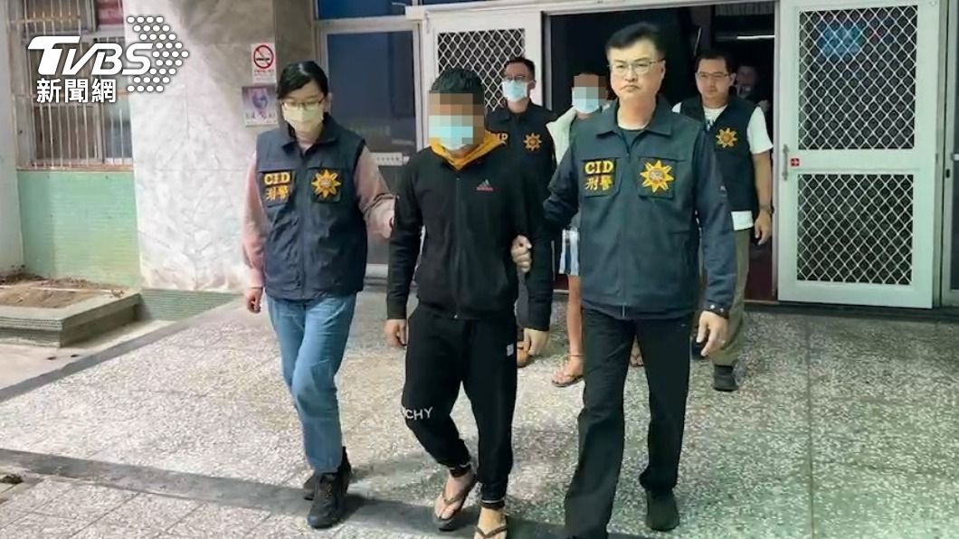 斗六警方逮捕4人。(圖/TVBS)