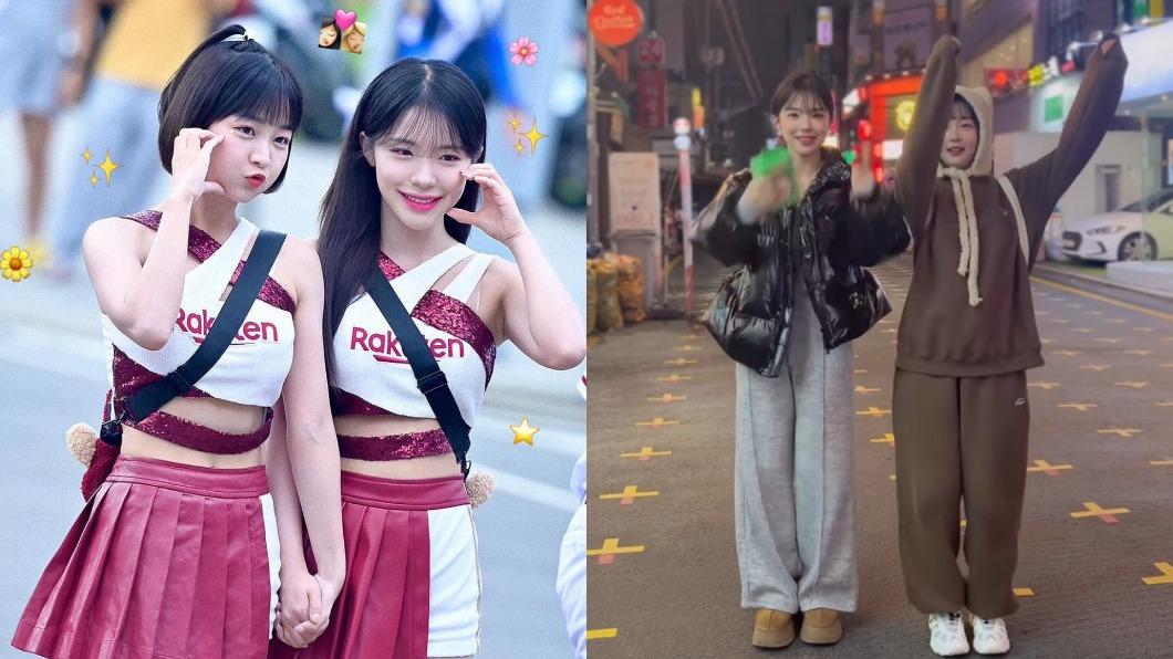 籃籃近日在韓國合體李多慧。(圖/翻攝自籃籃IG)