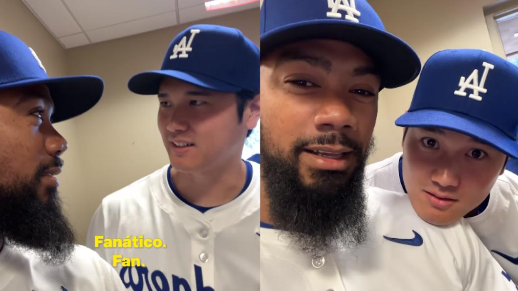 道奇隊友教大谷、山本說西班牙文! 大谷靠肩打招呼萌翻