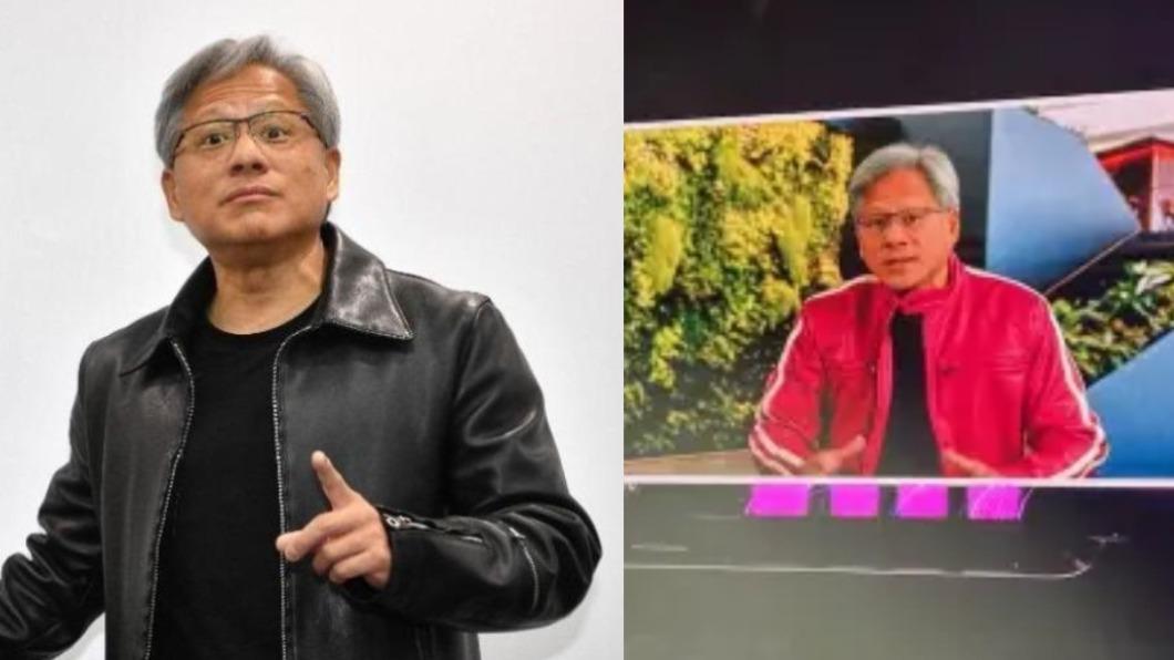 不是黑皮衣了！黃仁勳罕見改穿「紫紅色」　替這公司站台