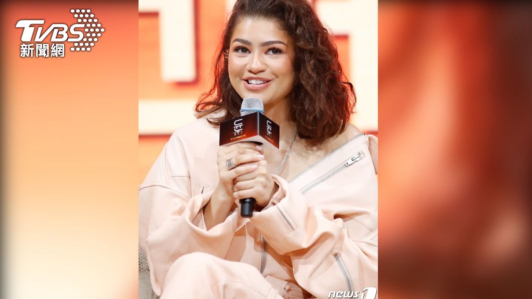 「蜘蛛人女友」辛蒂亞(Zendaya)首度訪韓。(圖/News1)