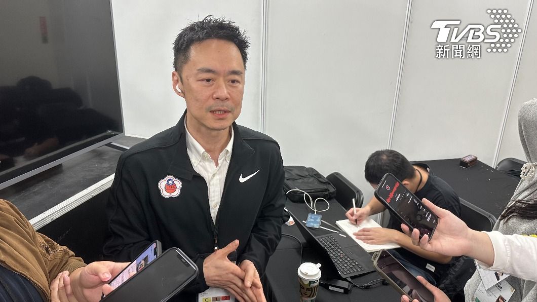 籃協副秘書長張承中,今天對於保險和張宗憲一事回應。(圖/張良瑜攝)