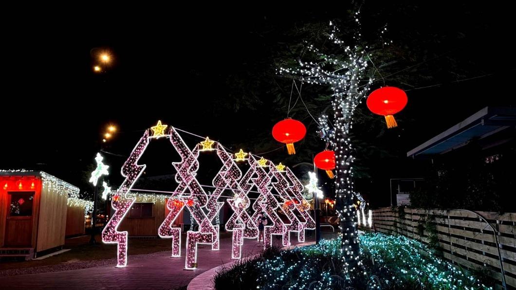 台東燈會位於鐵花新聚落。(圖/翻攝自台東就醬玩臉書)