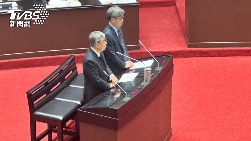 ,行政院長陳建仁今(23)日赴立法院針對食安議題進行專案報告。(圖/林至柔攝)