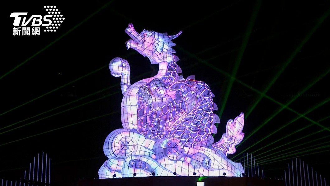 台灣燈會元宵節登場! 贈燈儀式主燈「龍來台灣」搶先看