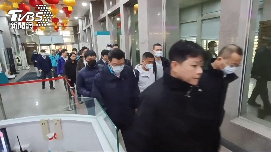 陸團抵金門進行閉門協商,但雙方仍未取得共識。(圖/TVBS)