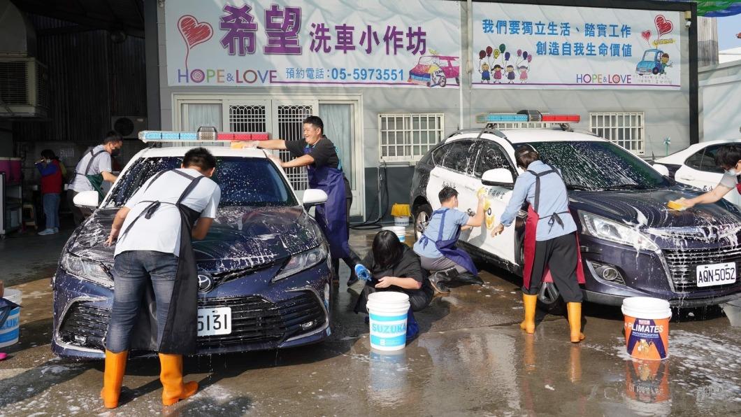 雲林縣警察局愛心不落人後。（圖／雲林縣警察局提供）