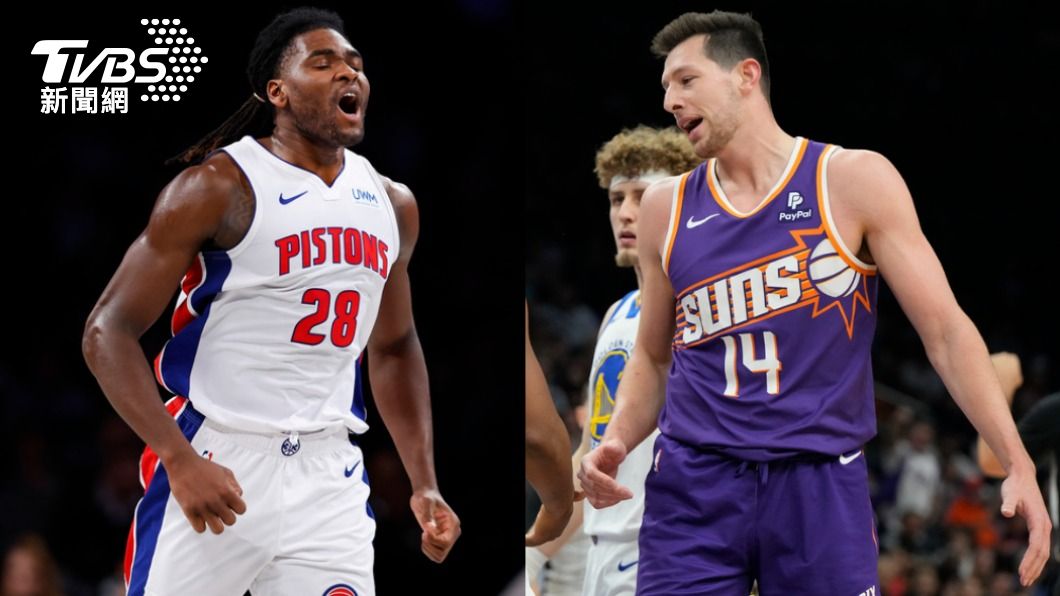 NBA/活塞硬漢揍太陽中鋒 史都華禁賽3場損失344萬
