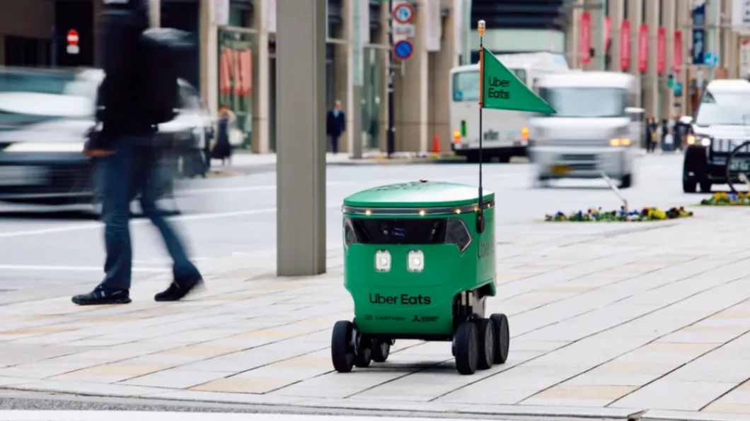 日本太缺工 Uber Eats將在東京推「AI機器人外送」