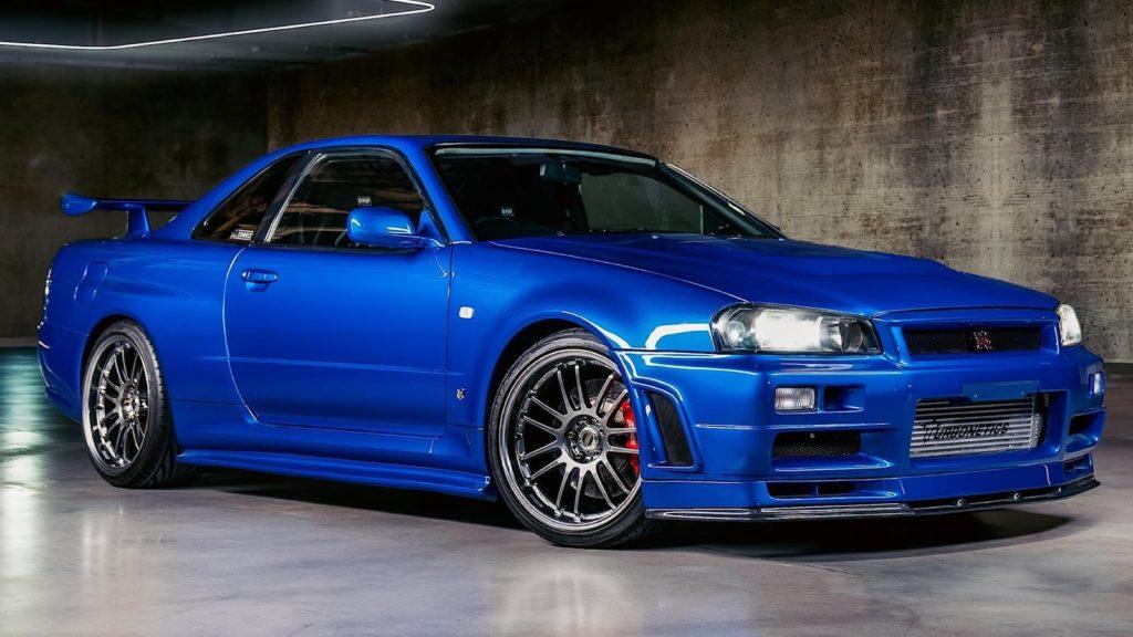 保羅沃克曾駕駛過的R34 GT-R,在拍賣會拍出135.7萬美元。(圖/翻攝自Bonhams)