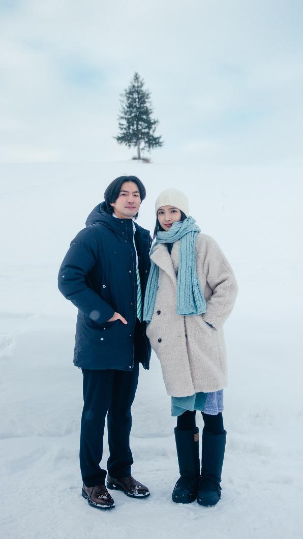 吳子霏及「日本新星」福地祐介合作。（圖／華納音樂提供）