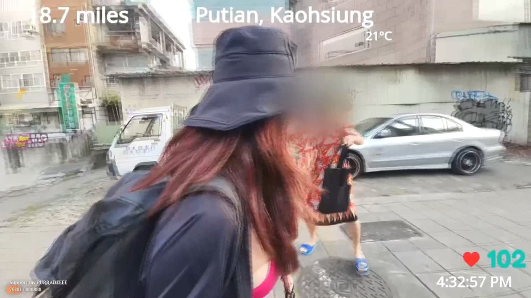 圖/ 翻攝自 當事女直播主Twitch