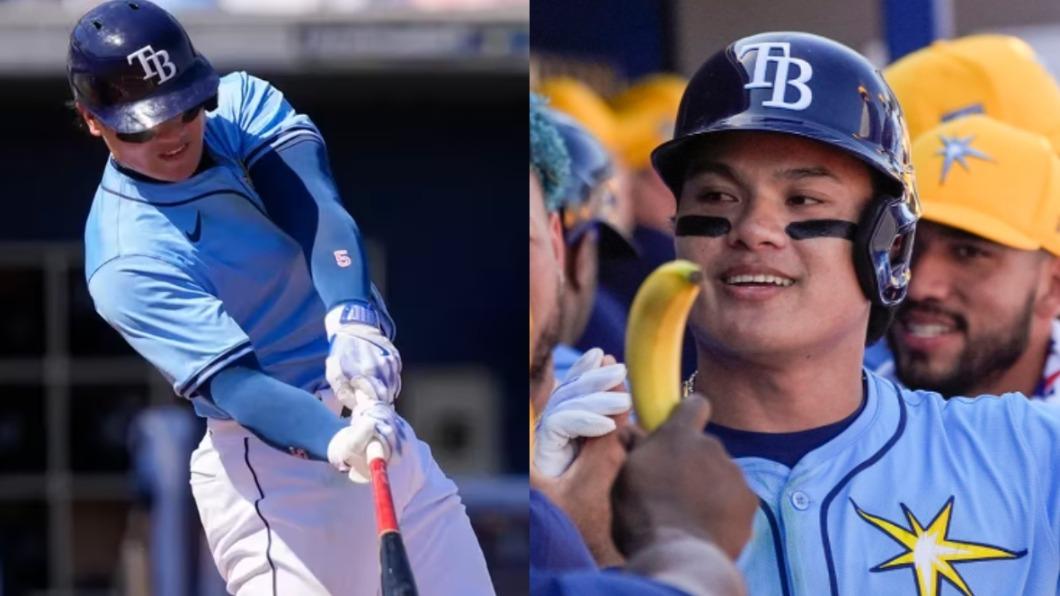 MLB/張育成回光芒首場熱身賽就先發 首打席開轟還策動雙殺