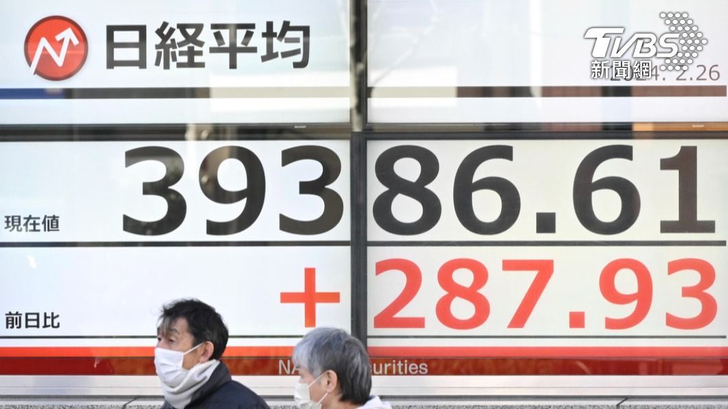 日經指數又創新高!盤中觸及3萬9300點 瞄準4萬點