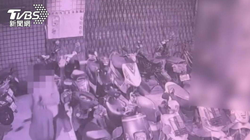 郭男未取走任何財物隨即逃逸。(圖/TVBS)