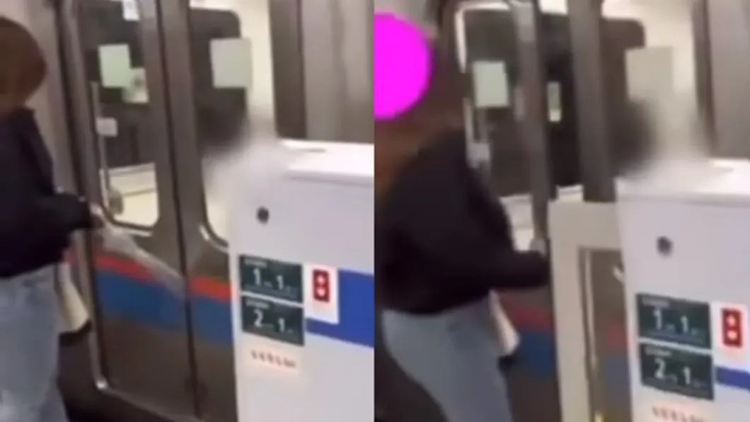 日本妹「伸雨傘」強開電車門!列車長一招反制 網:大快人心