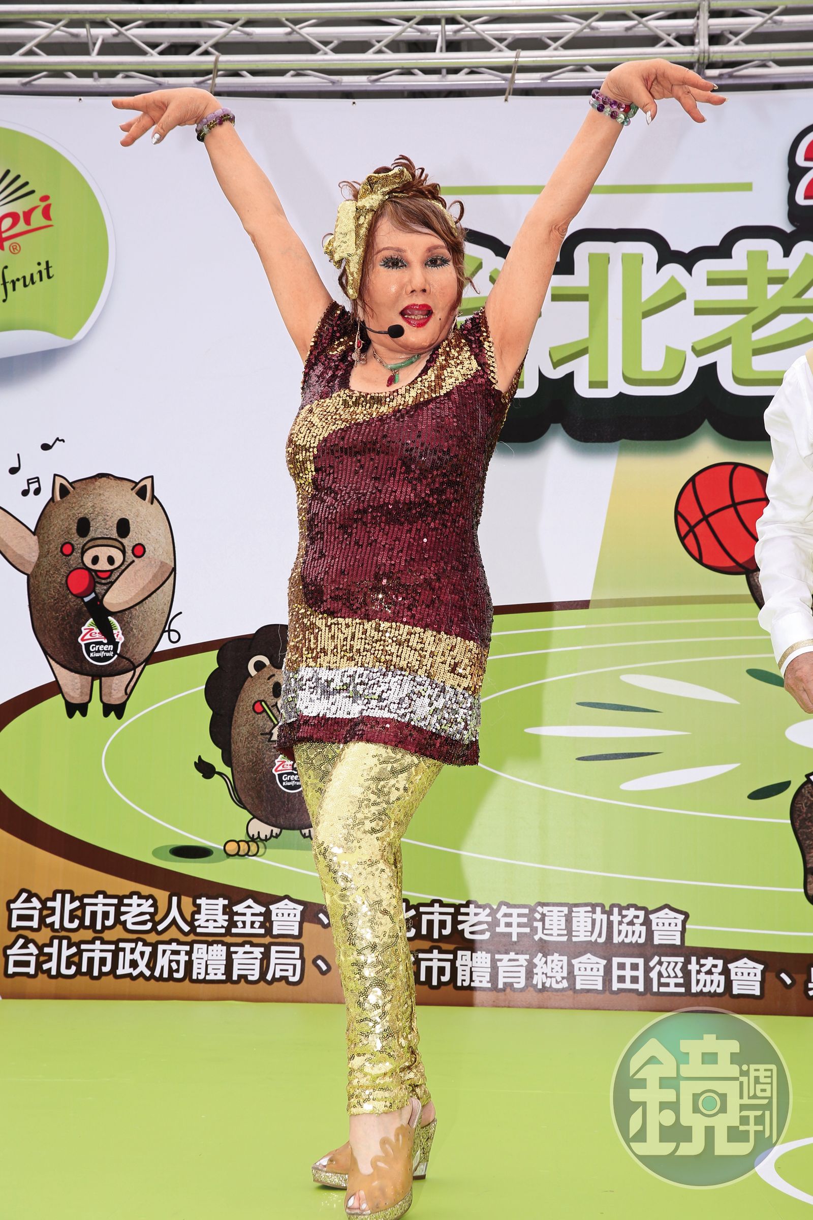 澎澎近幾年演藝工作銳減,偶爾仍可看到她出席活動。(圖/鏡週刊)