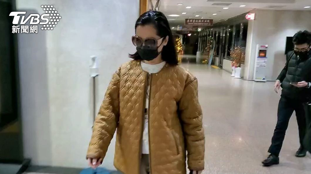 朱國榮女密友林郁芬。(圖/TVBS)