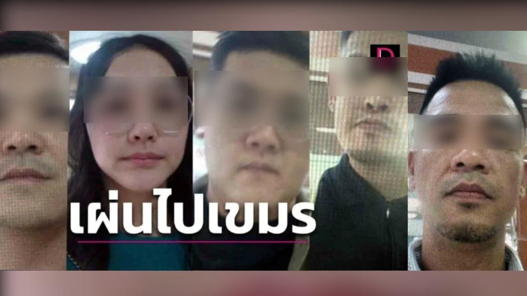 石茂強遭槍殺5嫌照片、本名全曝光 女疑死者女友與台嫌逃柬埔寨