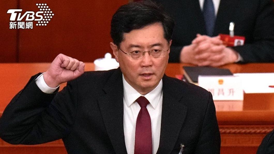 陸前外長秦剛去年6月起人間蒸發。（圖／達志影像美聯社）