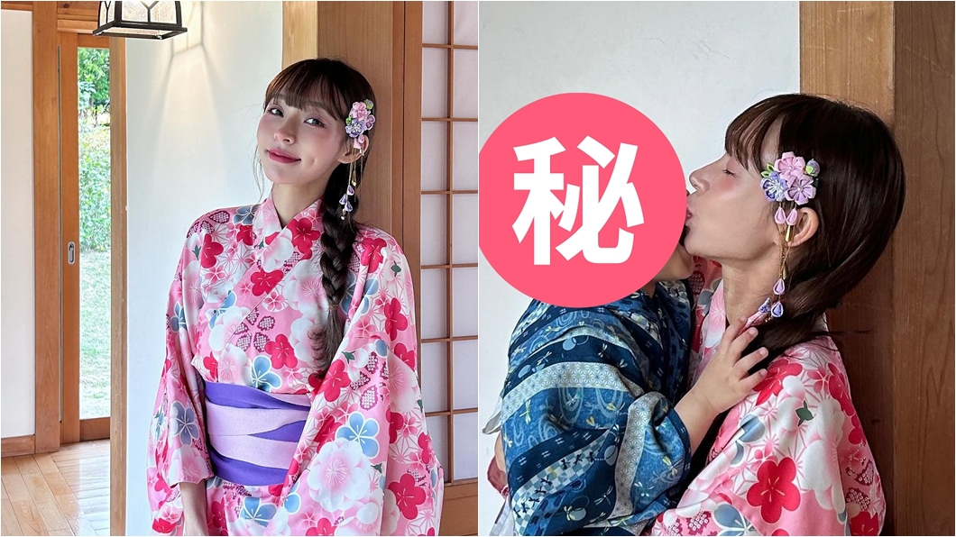 林襄甜吻小鮮肉!「被咬下巴」照驚曝光 網羨炸:換我來