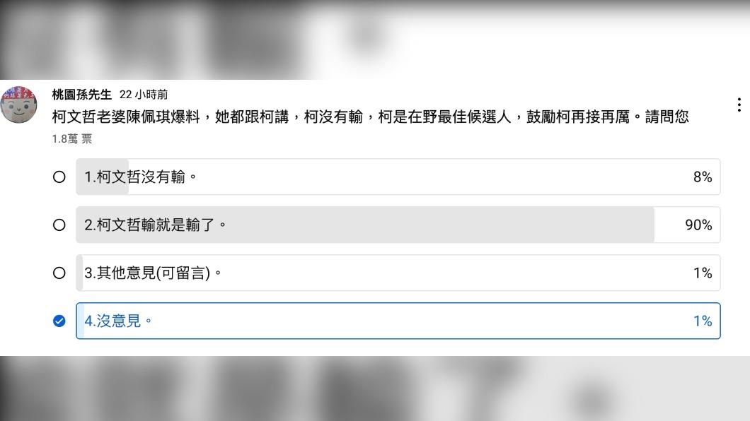 《桃園孫先生》舉行網路投票。(圖/翻攝自桃園孫先生YouTube)
