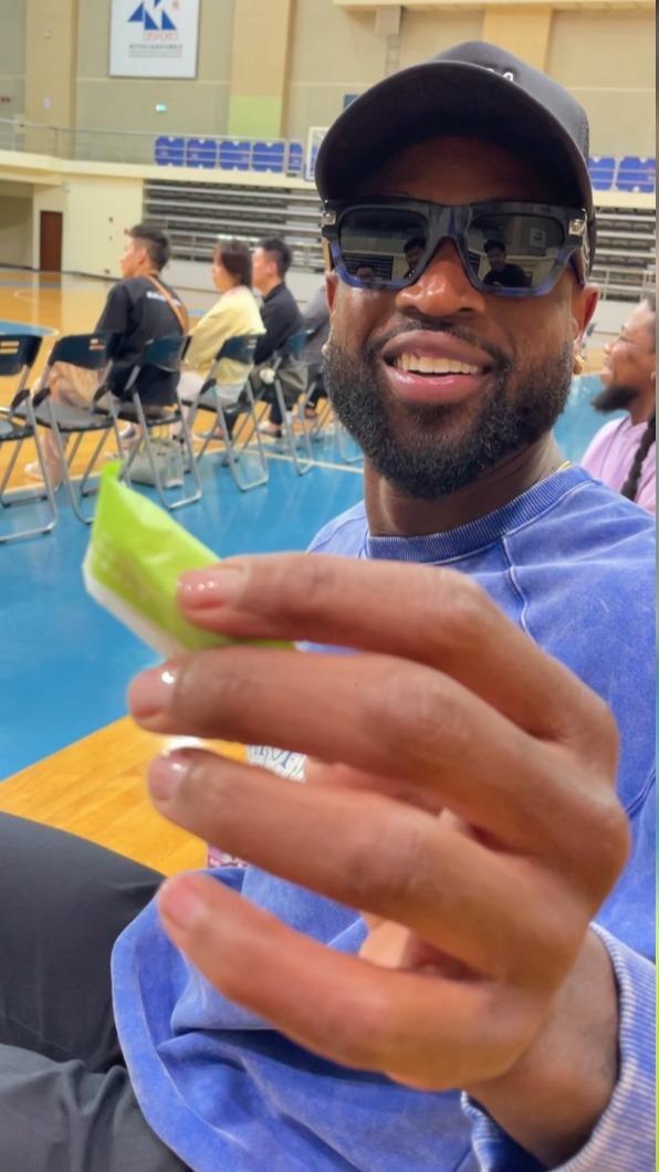NBA傳奇球星「閃電俠」韋德(Dwyane Wade)。(圖/悍創運動行銷提供)
