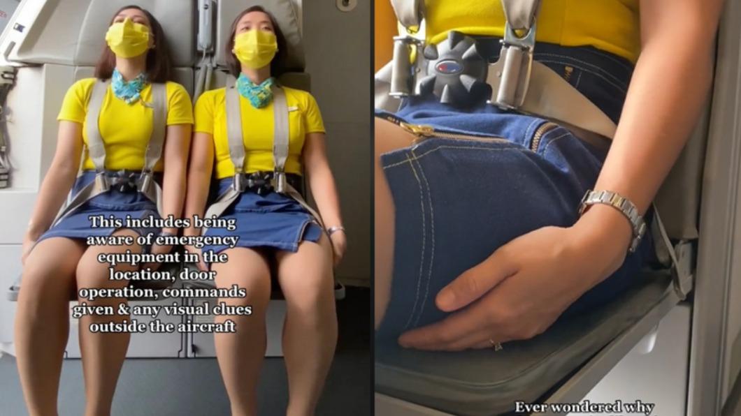 飛機起降機組員「坐雙手上」 空服員曝關鍵保命作用