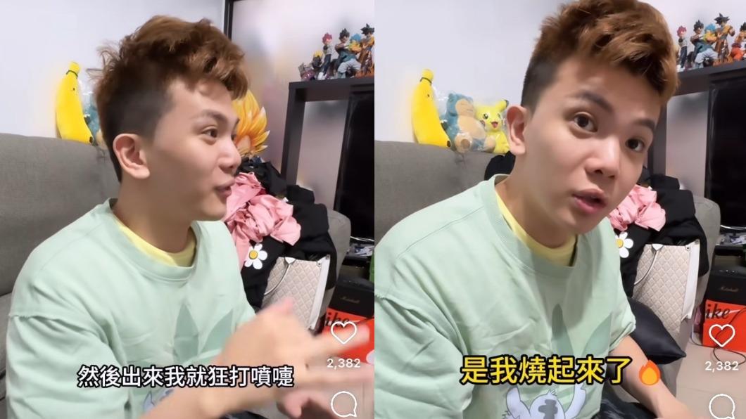 孫生經歷大病之後,仍談笑風生的和粉絲分享這段回憶。(圖/翻攝自孫生IG)