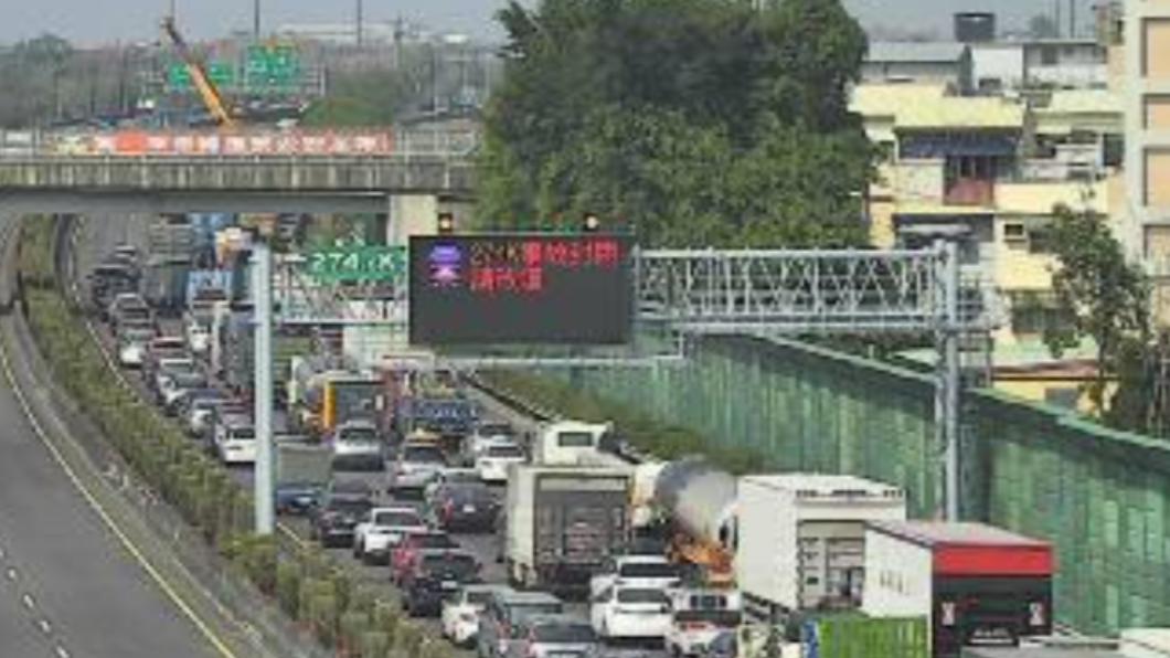 快訊／連兩起車禍！國一嘉義段北上「道路封閉」回堵4公里