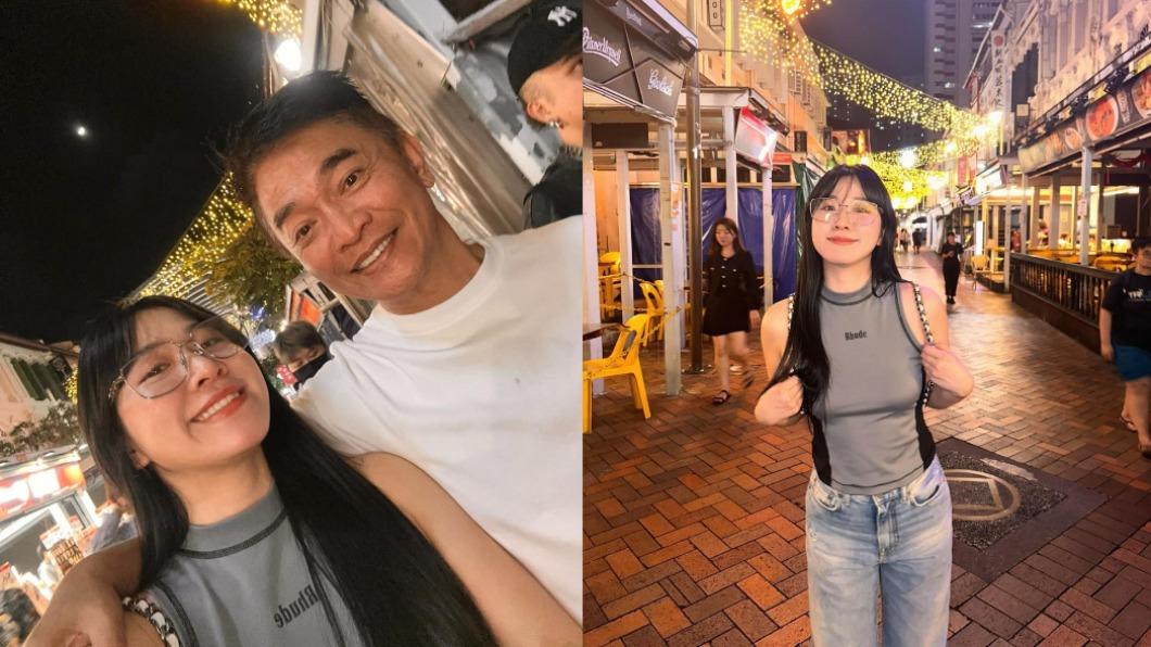 吳宗憲與三女兒Sandy罕見同框。（圖／翻攝自IG）