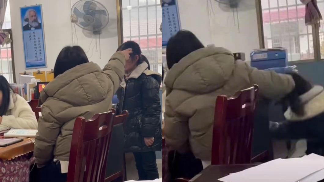 答錯題目被打!陸女童遭師「搧巴掌、扯頭髮」 飆罵:妳這個蠢貨