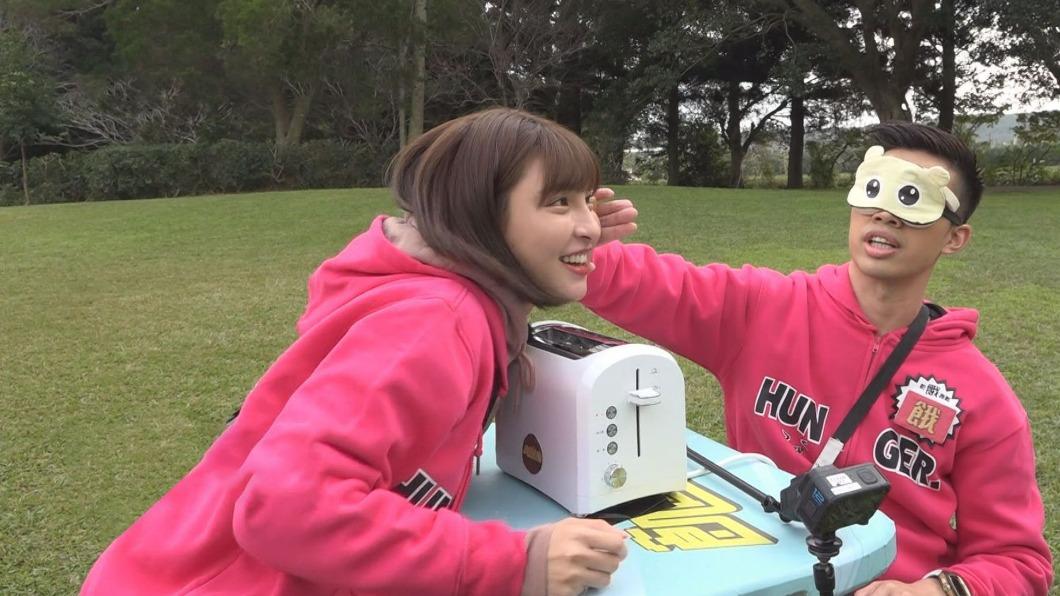 峮峮被陳大天一巴掌打中。(圖/中視提供)