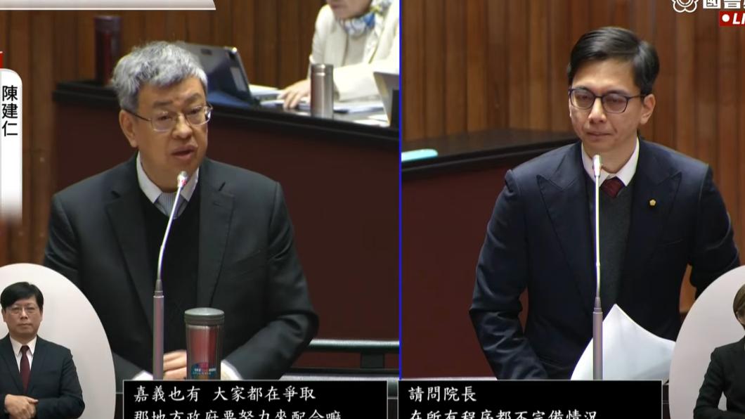 藍委質詢問信仰 陳建仁嗆:這是我跟天主的事!別過問