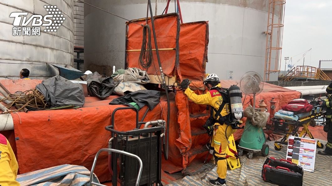李長榮化工廠油漬坍塌!工人遭活埋身亡 業者:承租戶委外清潔
