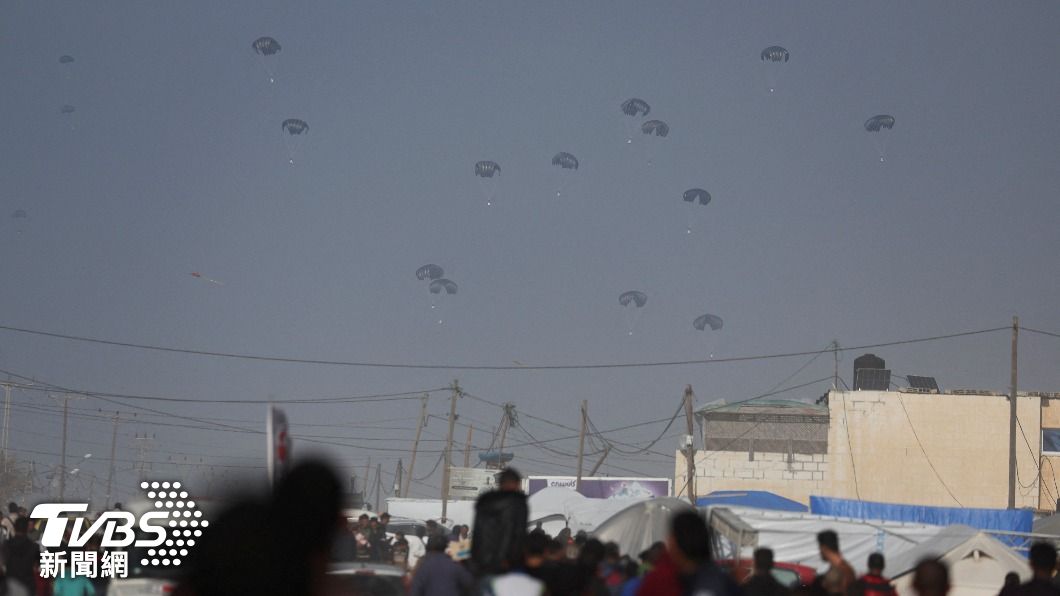 美軍如何運作補給?「空投物資」援加薩 分析、風險總整理
