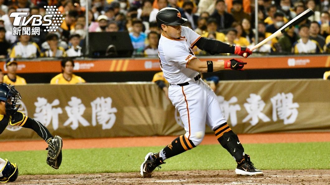 讀賣巨人選手岡本和真。(圖/胡瑞麒攝)