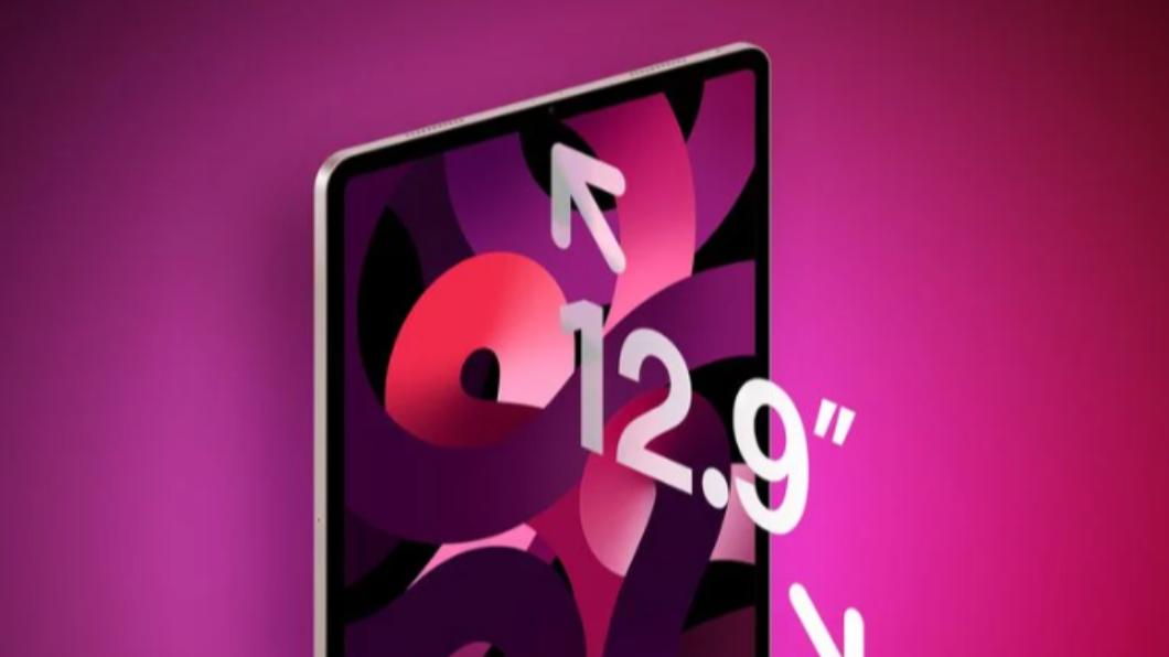 傳蘋果將推出史上首款12.9吋iPad Air。(圖/翻攝自《MacRumors》)