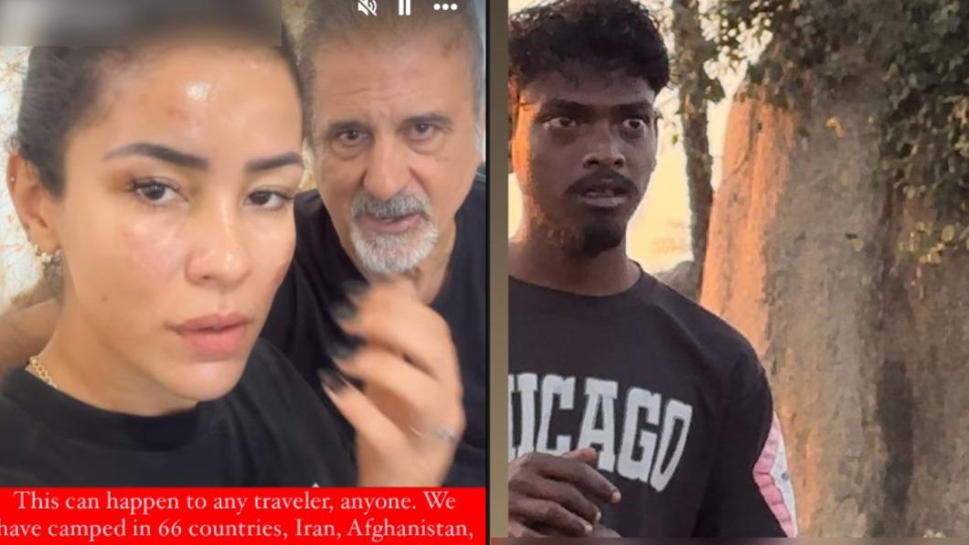 西班牙重機網美費南達（Fernanda）曝光印度性侵犯長相。（圖／翻攝自 IG）