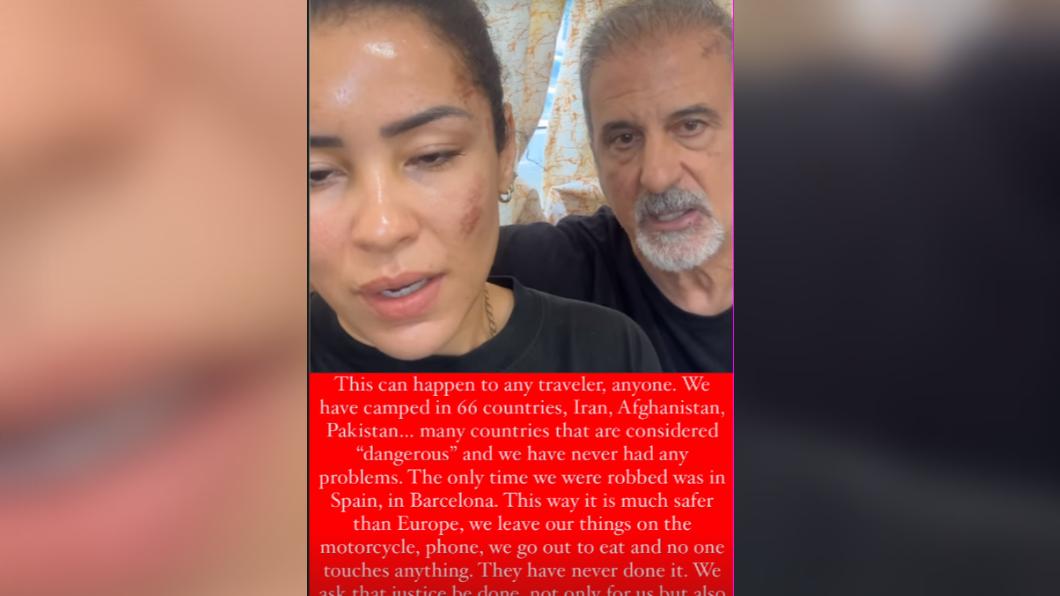 費南達(Fernanda)和丈夫比森特(Vicente)拍片回擊酸民。(圖/翻攝自 IG)