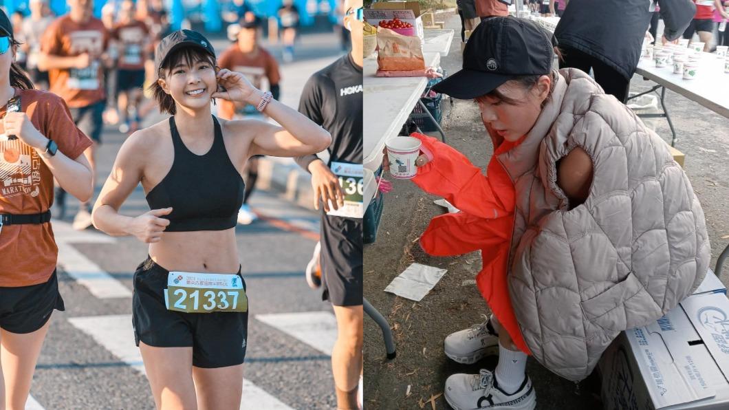 跑馬拉松出意外!女星突「缺氧後腦勺劇痛」 蒼白虛弱急求救