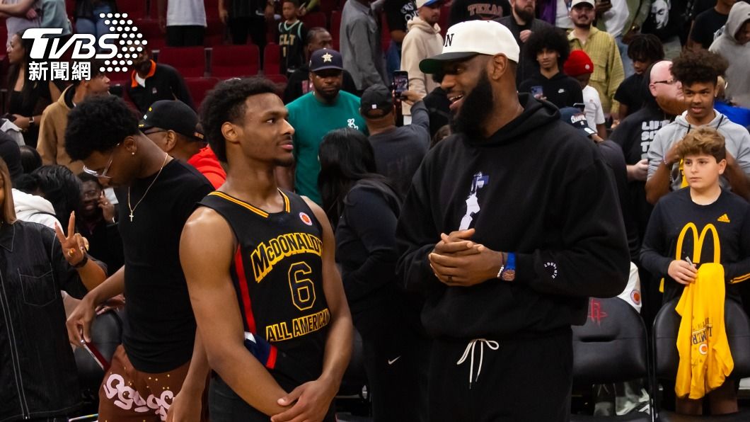 NBA/詹皇父子下季有望同隊?經紀人曝布朗尼參加選秀關鍵