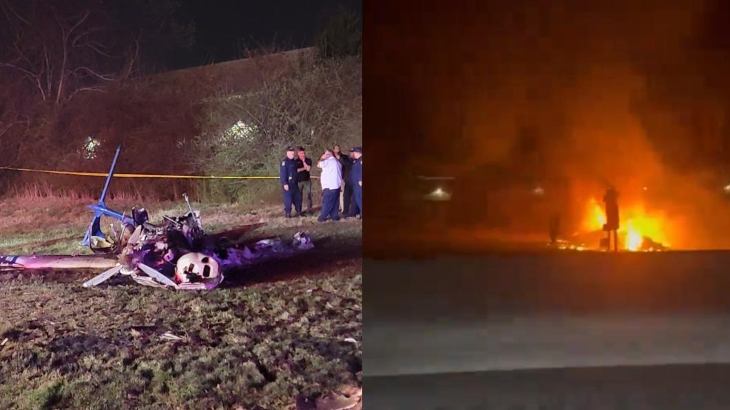有片/美小飛機引擎失效 下秒墜毀洲際道路多人死亡