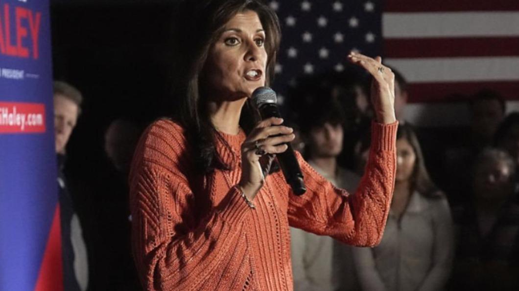 海莉(Nikki Haley)拿下佛蒙特州(Vermont)。(圖/翻攝自ny1)