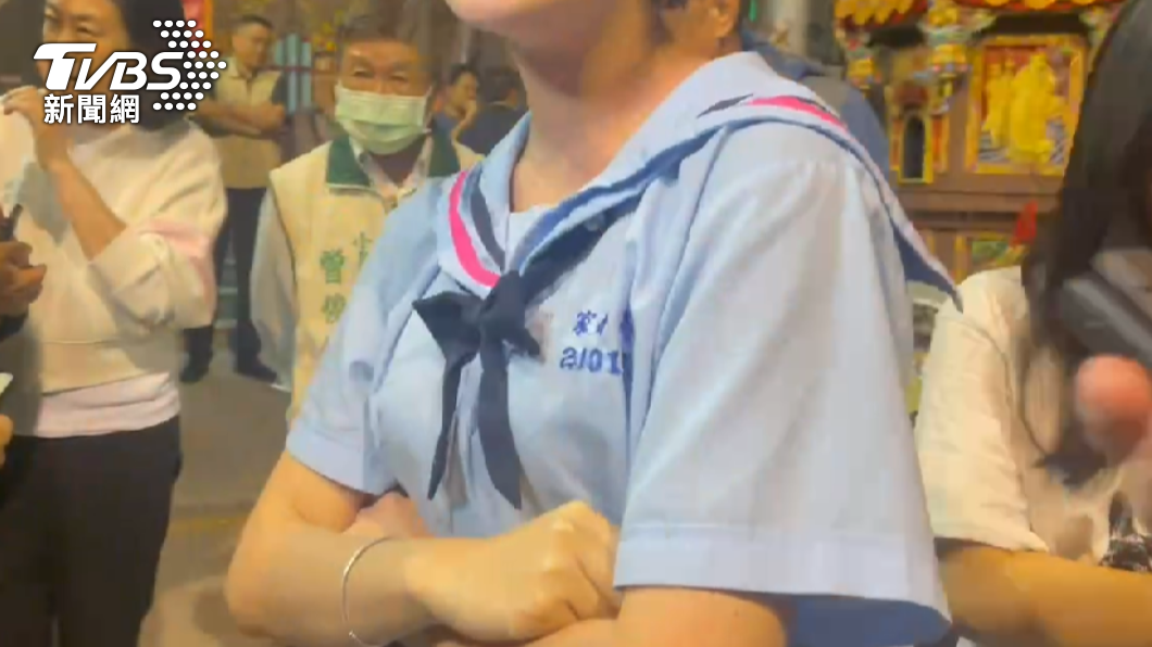 有在附近租屋的學生表示,事發當下所有人都在尖叫。(圖/TVBS)