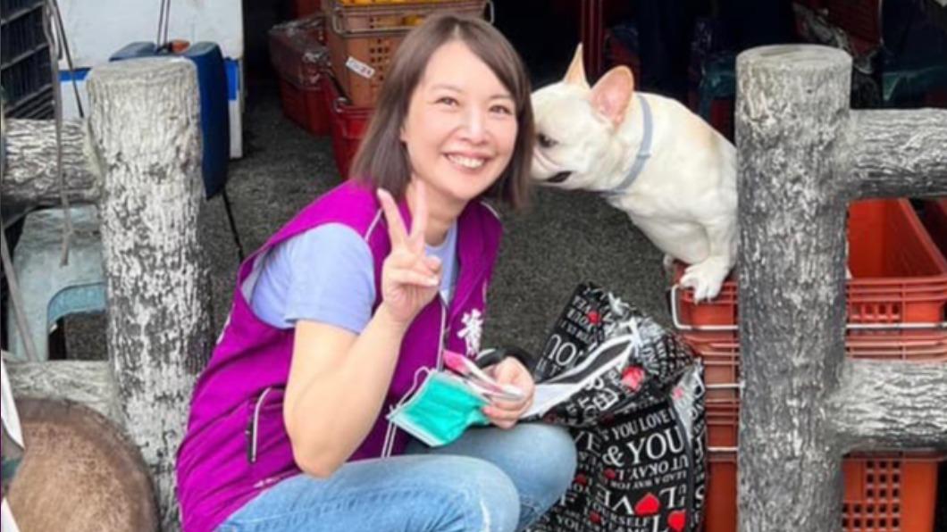 前桃園市議員候選人蕭立妍涉及郭台銘連署案遭聲押。(圖/翻攝自蕭立妍臉書)