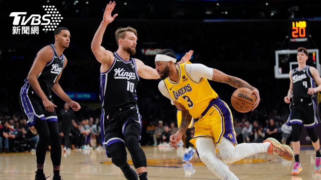 NBA/蒿吐露斯?國王19分逆轉痛宰湖人 小沙「生涯9連勝」AD