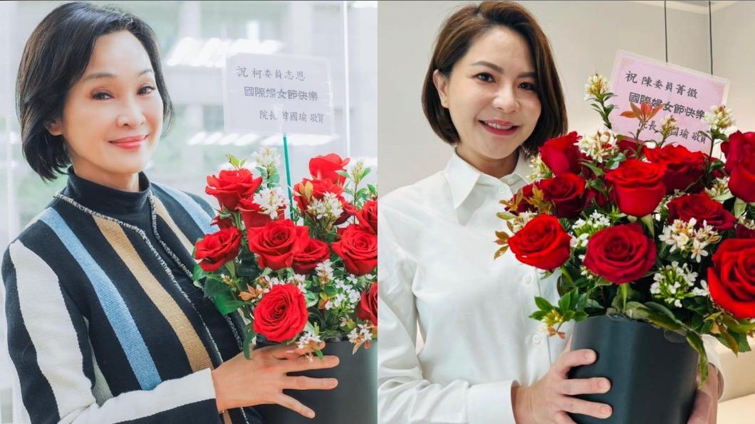 韓國瑜出手了！暖送女立委「每人一盆玫瑰花」她們甜謝韓院長