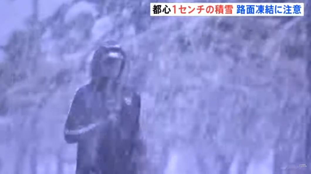 東京市中心「睽違19年」3月上旬積雪 部分JR路線停駛