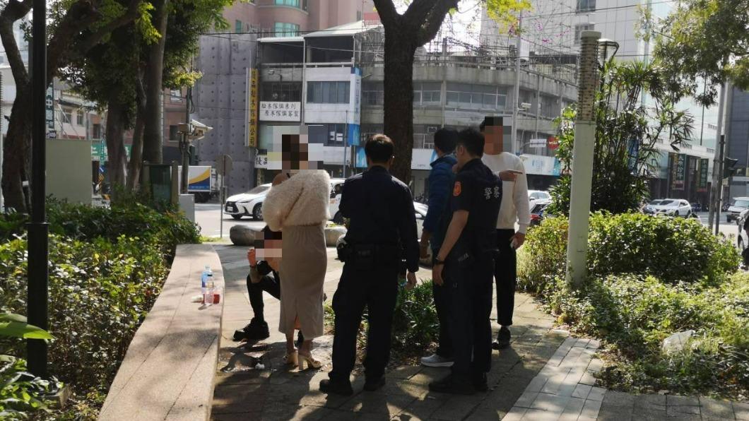 快訊/丟丟妹台中街頭爆行車糾紛 男友被球棒打傷進醫院